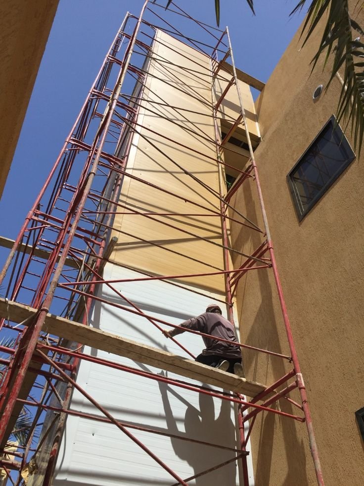 مصاعد خارجية في مكة