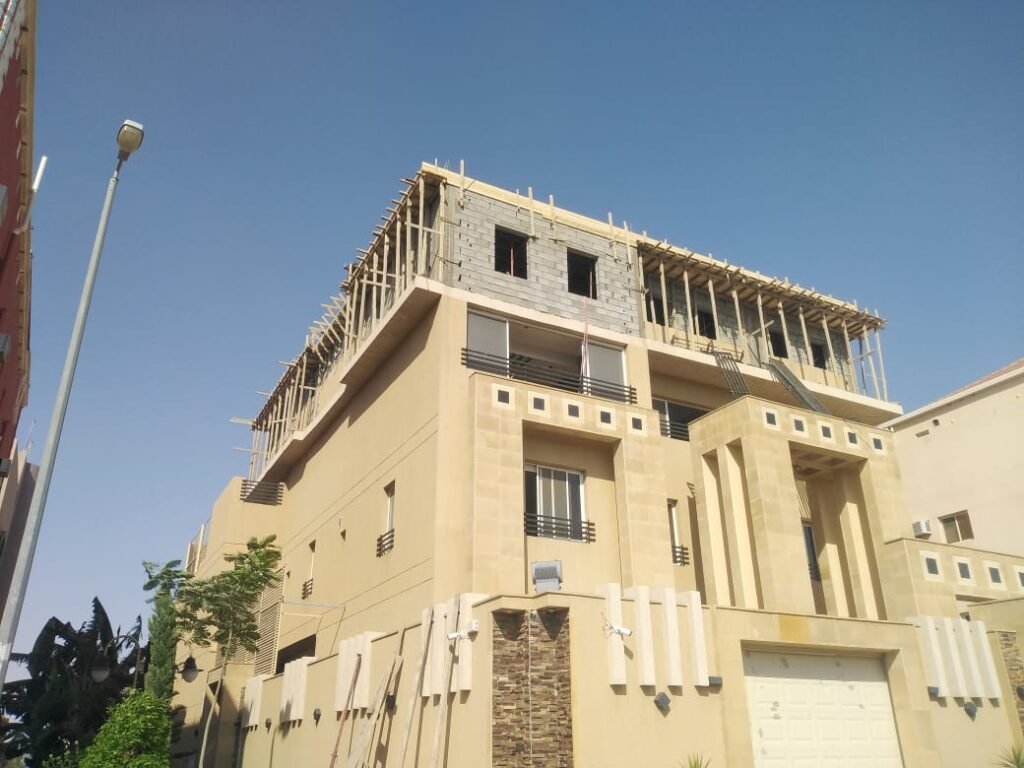 بناء وترميم ملاحق علوية