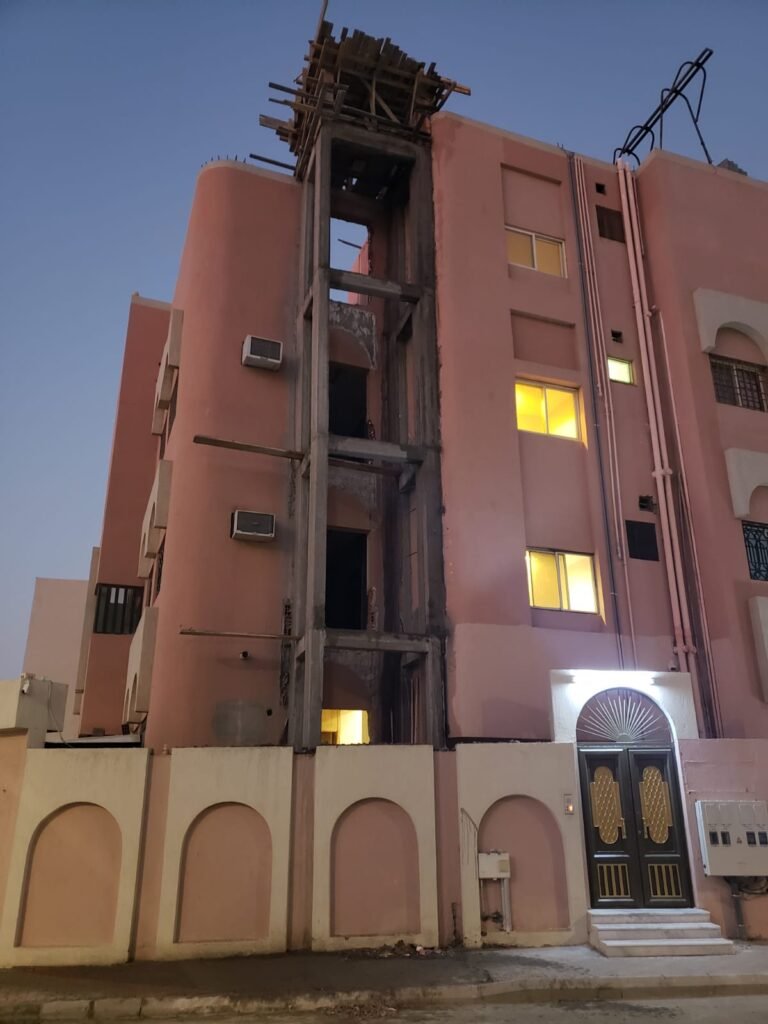 تجهيز بئر المصعد حسب المواصفات العالمية