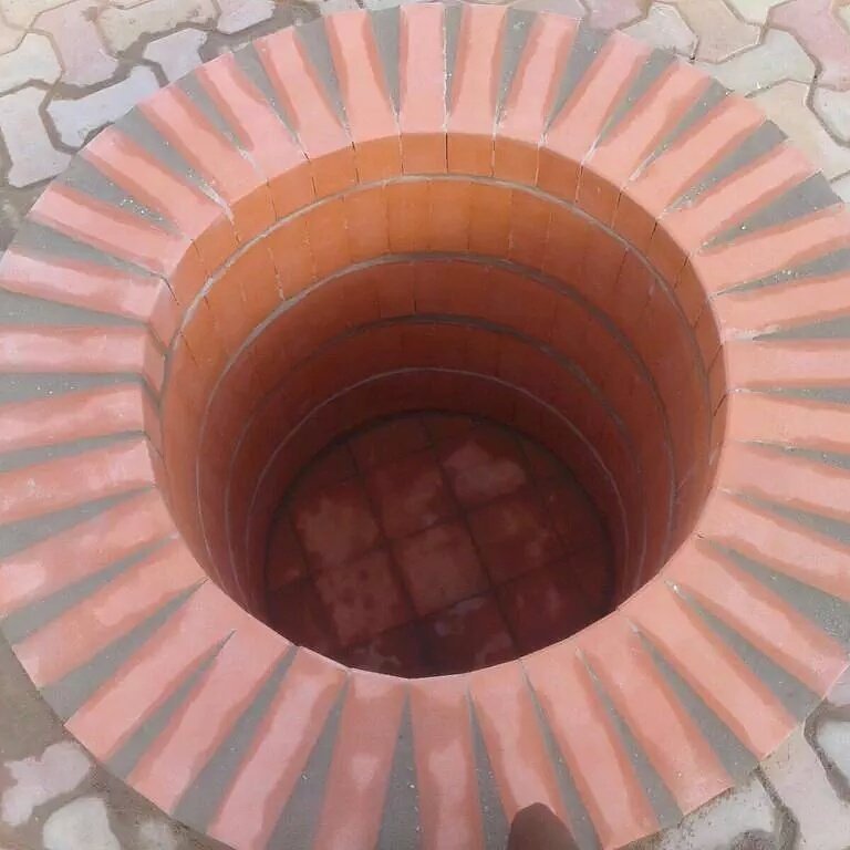 بناء حفر مندي بالطوب